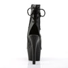 ASPIRE-1018 Plateau Stiefeletten Schwarz Matt | Pleaser