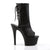 ASPIRE-1018 Plateau Stiefeletten Schwarz Matt | Pleaser