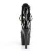 ASPIRE-1021 Plateau Stiefeletten Schwarz lack | Pleaser