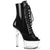 ASPIRE-1021 Plateau Stiefeletten - Schwarz | Pleaser