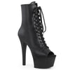 ASPIRE-1021 Plateau Stiefeletten Schwarz matt | Pleaser