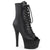 ASPIRE-1021 Plateau Stiefeletten Schwarz matt | Pleaser