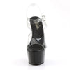 ASPIRE-608 Plateau Sandaletten Schwarz | Pleaser