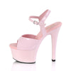ASPIRE-609 Plateau Sandaletten Lack Baby Pink | Pleaser
