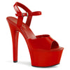 ASPIRE-609 Sandalette Plateauschuhe Rot | Pleaser