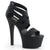 ASPIRE-669 Plateau Sandaletten - Schwarz | Pleaser