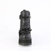 ASSAULT-72 Plateau Stiefeletten Schwarz Matt von DemoniaCult – Ansicht 2