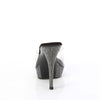 ATHENA-501 Plateau Pantoletten Schwarz Glitzer Strass von Fabulicious – Ansicht 4
