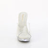 ATHENA-501 Plateau Pantoletten Transparent Glitzer Strass von Fabulicious – Ansicht 2