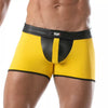 Gelbe Bad Boys Shorts im sportlich provokanten Look | TOF Paris