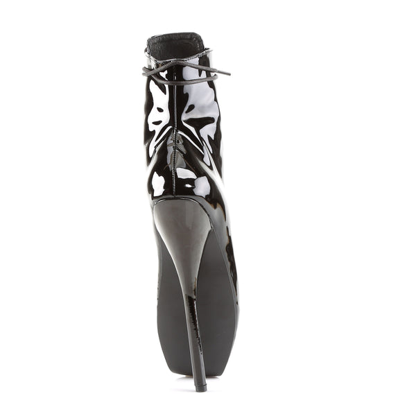 BALLET-1020 Stiefeletten Schwarz von Devious – Ansicht 4