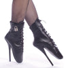 BALLET-1025 Stiefeletten schwarz Matt von Devious