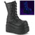 BEAR-182 Plateau Stiefel mit Fledermäusen UV | DemoniaCult