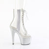 BEJEWELED-1021C-2 - Plateau Stiefeletten - Transparent Strass von Pleaser – Ansicht 5