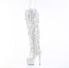 BEJEWELED-3019C-RSF- Overkneestiefel Silber von Pleaser – Ansicht 3