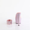 BEJEWELED-712RS - Plateau High Heel Pantoletten - Rosa mit Strass | Pleaser