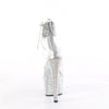BEJEWELED-724RS-02 Plateau Sandaletten - PVC durchsichtig von Pleaser – Ansicht 4