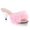 BELLE-301F Pantoletten Baby Pink | Fabulicious