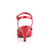 BELLE-309 Sandalette Rot von Fabulicious – Ansicht 4