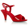 BELLE-309 Sandalette Rot von Fabulicious