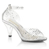 BELLE-330RS Sandaletten Transparent | Fabulicious