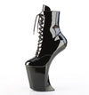BEWITCHED-1020 Plateau Stiefeletten - Schwarz Lack von Pleaser – Ansicht 3
