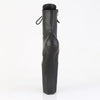 BEWITCHED-1020 Plateau Pony Stiefeletten - Schwarz Matt von Pleaser – Ansicht 4