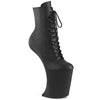 BEWITCHED-1020 Plateau  Pony Stiefeletten - Schwarz Matt | Pleaser