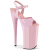 BEYOND-009 Plateau Sandaletten Pink Lack | Pleaser