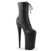 BEYOND-1020 Plateau Stiefeletten Schwarz | Pleaser