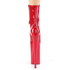 BEYOND-1020 Stiefelette Plateauschuhe Rot | Pleaser