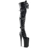 BEYOND-3028 Overknee Stiefel Plateau | Pleaser
