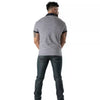 Schwarzes Sailor Stripes-Poloshirt von TOF Paris – Ansicht 2