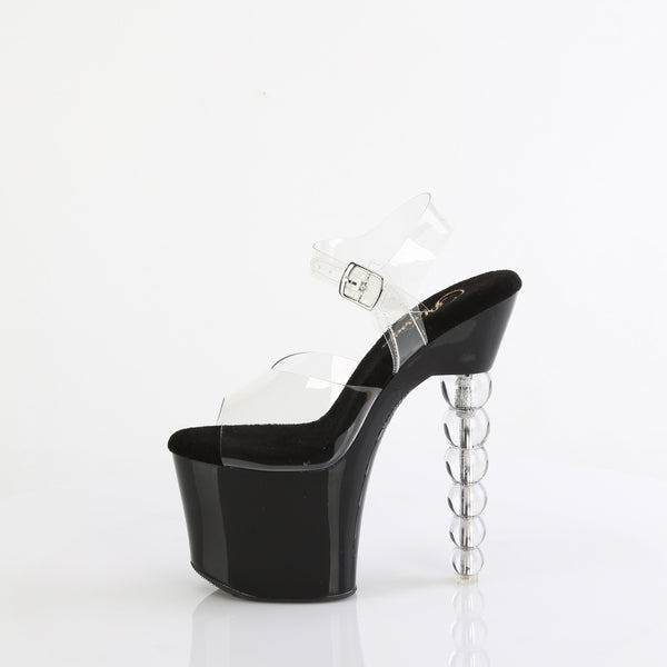 BLISS-708 - Plateau High Heel Sandaletten - Schwarz von Pleaser – Ansicht 3