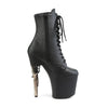 BONDGIRL-1020PK Plateau Stiefeletten - Schwarz | Pleaser