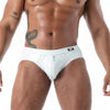 Weißer Bottomless Latex Second Skin-Slip von TOF Paris