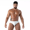 Weißer Bottomless Latex Second Skin-Slip von TOF Paris – Ansicht 4