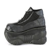 BOXER-01 Plateau Schuhe Schwarz Matt von DemoniaCult – Ansicht 3