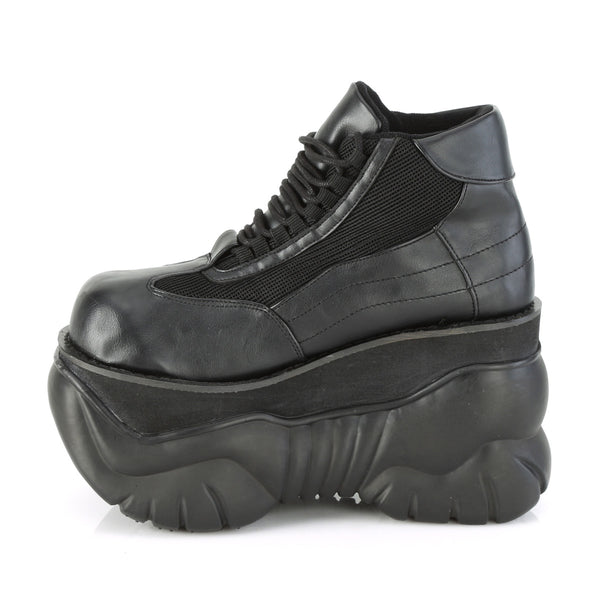 BOXER-01 Plateau Schuhe Schwarz Matt von DemoniaCult – Ansicht 3