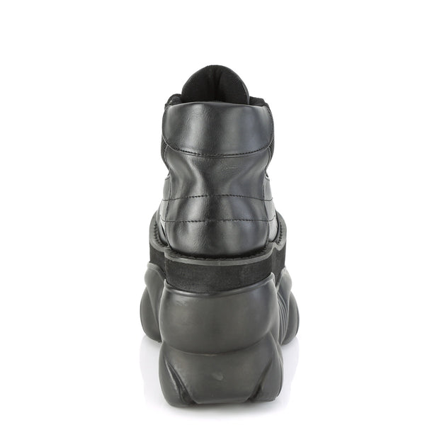 BOXER-01 Plateau Schuhe Schwarz Matt von DemoniaCult – Ansicht 4