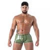 Khakifarbene Trunk Latex Second Skin-Boxershorts von TOF Paris – Ansicht 4