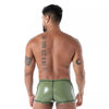 Khakifarbene Trunk Latex Second Skin-Boxershorts von TOF Paris – Ansicht 3