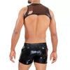 Kupferfarbenes Broadway Harness mit elegantem Designer Look von TOF Paris – Ansicht 6