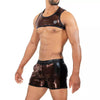 Kupferfarbenes Broadway Harness mit elegantem Designer Look von TOF Paris – Ansicht 4