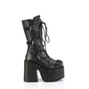 CAMEL-115 Plateau Stiefel Schwarz Matt von DemoniaCult – Ansicht 5