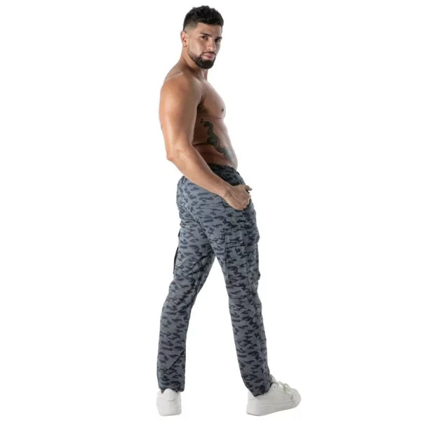 Camouflage-Cargo-Hose von TOF Paris – Ansicht 3