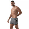 Shorts, Grau Camouflage - sportliches Design mit Reißverschlusstasche | TOF Paris