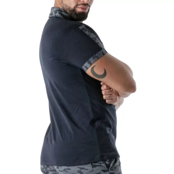 Blaues Poloshirt von TOF Paris