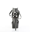 CAPTIVA-600-14 Plateau Sandaletten Schwarz von Pleaser – Ansicht 4