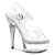 CAPTIVA-608 Plateau Sandaletten schwarz | Pleaser